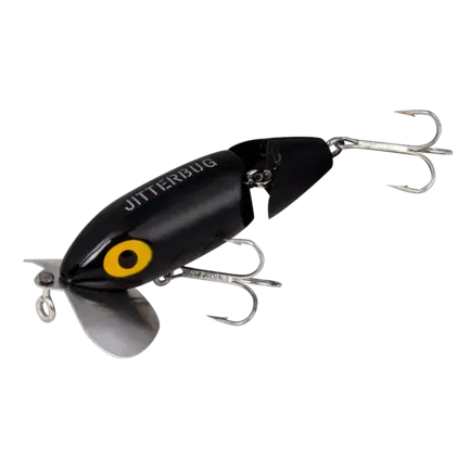 Arbogast 3/8oz Jointed Jitterbug - Black