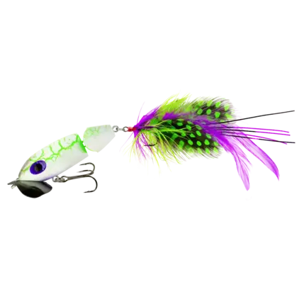 Arbogast Jointed Jitterbug 2.0 - White Zombie