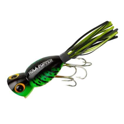 Arbogast 5/8oz Hula Popper - Fire Tiger