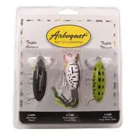 Arbogast Triple Threat G600 Black, G760 Coach...