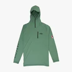 Aftco Jason Christie Hoodie, Olive - Size M