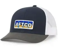 Aftco Boss Trucker Hat, Navy - Size OSFM
