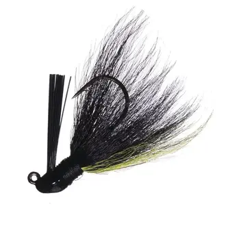 Original Arkie Bucktail Jig 1/4oz - Black Chart
