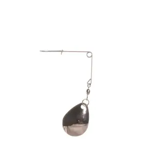 Arkie Silver Jig Spinner 2pk - #1
