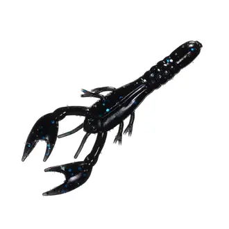 Arkie Salty BC Craw 10pk - #19 - Black Blue Flake