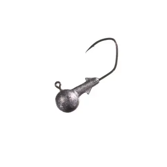 Arkie 1/16oz Ball Head Jig Black Sickle Hook- 10pk