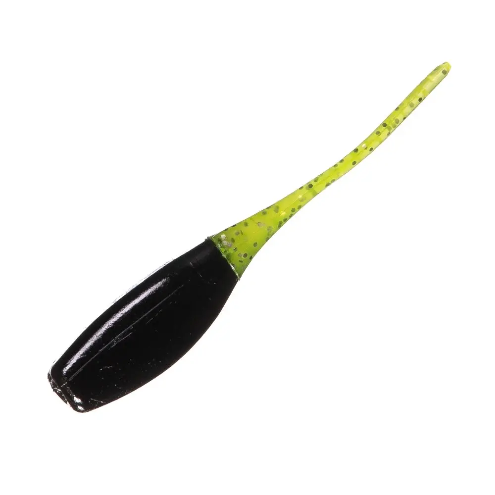 Arkie Sexy Tail Shad 15pk - #31 - Blak Majik
