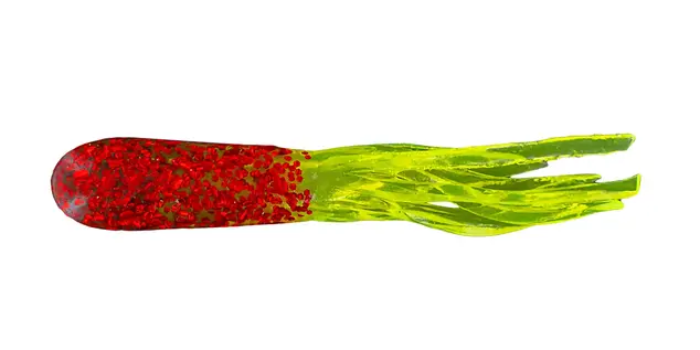 Big Bite Baits 1.5" Glitter Head Tube 10pk -...