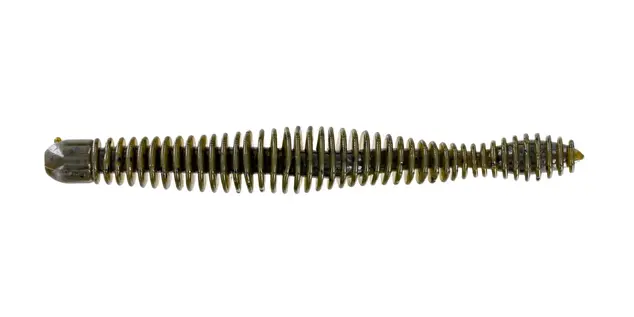 Big Bite Baits 4.75" Coontail  7pk - Green Pumpkin