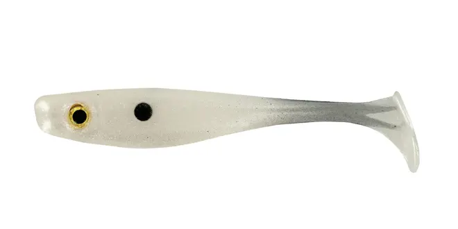 Big Bite Baits 5" Suicide Shad 4pk - Pearl