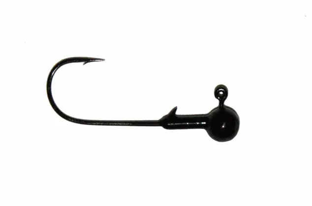 Big Bite Baits 1/8oz Ball Head Jig Gama Hook 5pk