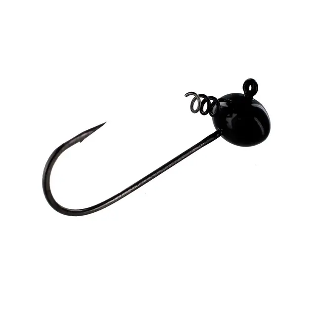 Big Bite Baits 1/8oz Football Shaky Head 4pk -...