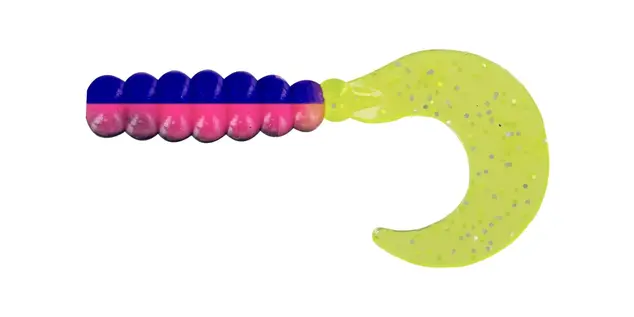 Big Bite Baits 2" Fat Grub 10pk - Popsicle