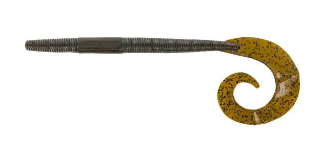 Big Bite Baits 10" Kriet Tail Worm 8pk - Green...