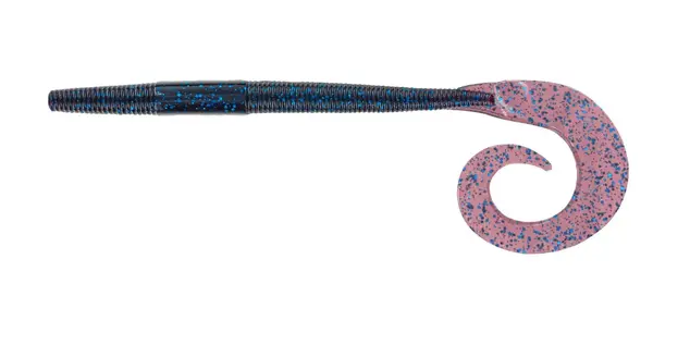 Big Bite Baits 10" Kriet Tail Worm 8pk - Blue...