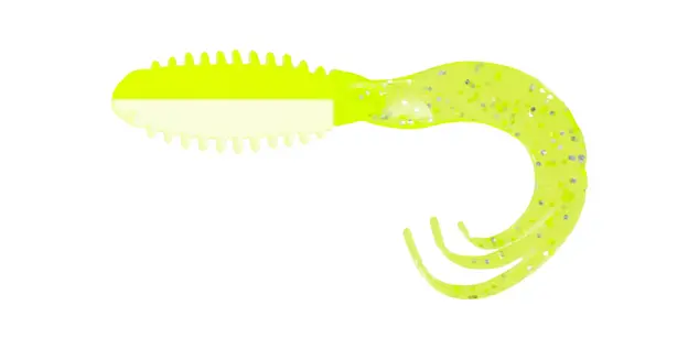Big Bite Baits 2" Ring Triple Tip Grub 10pk -...