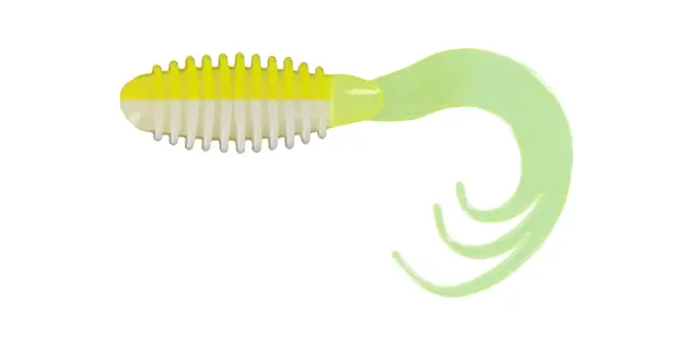 Big Bite Baits 2" Ring Triple Tip Grub 10pk -...