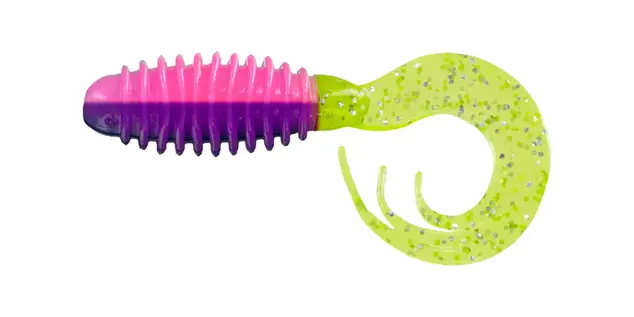 Big Bite Baits 2" Ring Triple Tip Grub 10pk -...