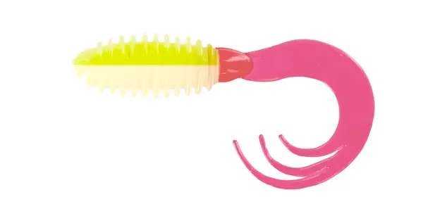 Big Bite Baits 2" Ring Triple Tip Grub 10pk -...