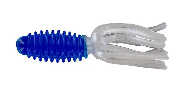 Big Bite Baits 1.75" Slab Tube 10pk - Blue/Pearl