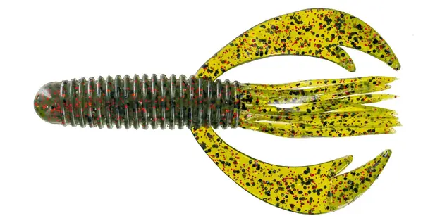 Big Bite Baits 4" Swimming Craw Tube 7pk -...