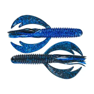 Big Bite Baits 4" Swimming Craw Tube 7pk -...