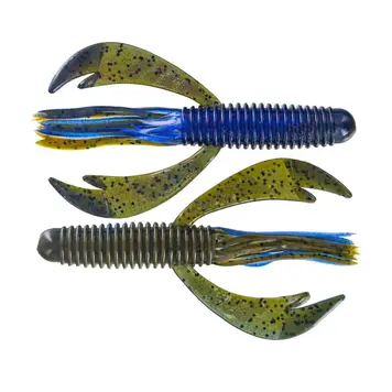 Big Bite Baits 4" Swimming Craw Tube 7pk -...