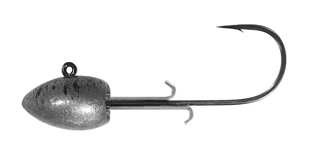 Big Bite Baits Swimmer Head 4pk - Black...