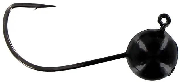 Big Bite Baits 1/8oz Wacky Head  5pk - Black
