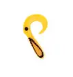 Betts Spin 1/32 Curls 12/cd Yellow/Black Stripes