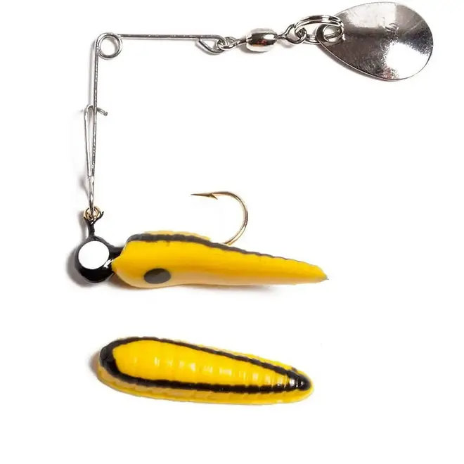 Betts Spin 1/8 Curls Yellow/Black Stripes