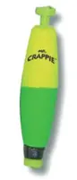 Betts Mr. Crappie Snappers Wgt Cigar 2" Y/G 2 Pk