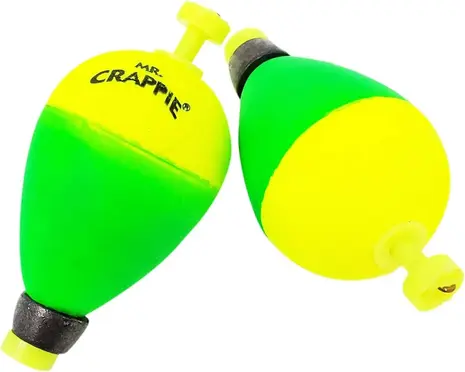 Betts Mr. Crappie Snappers Wgt Pear 1 1/2" Y/G...