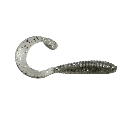 Bobby Garland 2" Hyper Grub 18pk - Smoke Silver