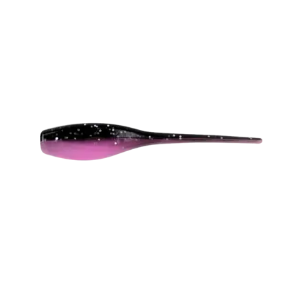 Bobby Garland 2" Baby Shad 18pk - Black Gum