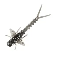 Bobby Garland Itty Bit Mayfly 20pk - Smoke Silver