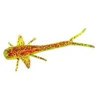 Bobby Garland Mayfly 50pk - Chartreuse Red Glitter