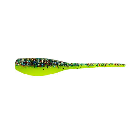Bobby Garland Mo'Glo 2" Baby Shad 18pk - Green...