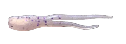 Bobby Garland 2" Split Tail 15pk - Salt & Purple
