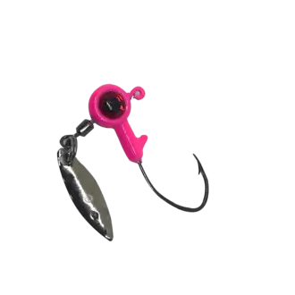 Bonehead BX Bladed Jig Heads 1/8oz Pink 4pk