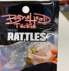 Bonehead Tackle Panfish Rattles 10pk