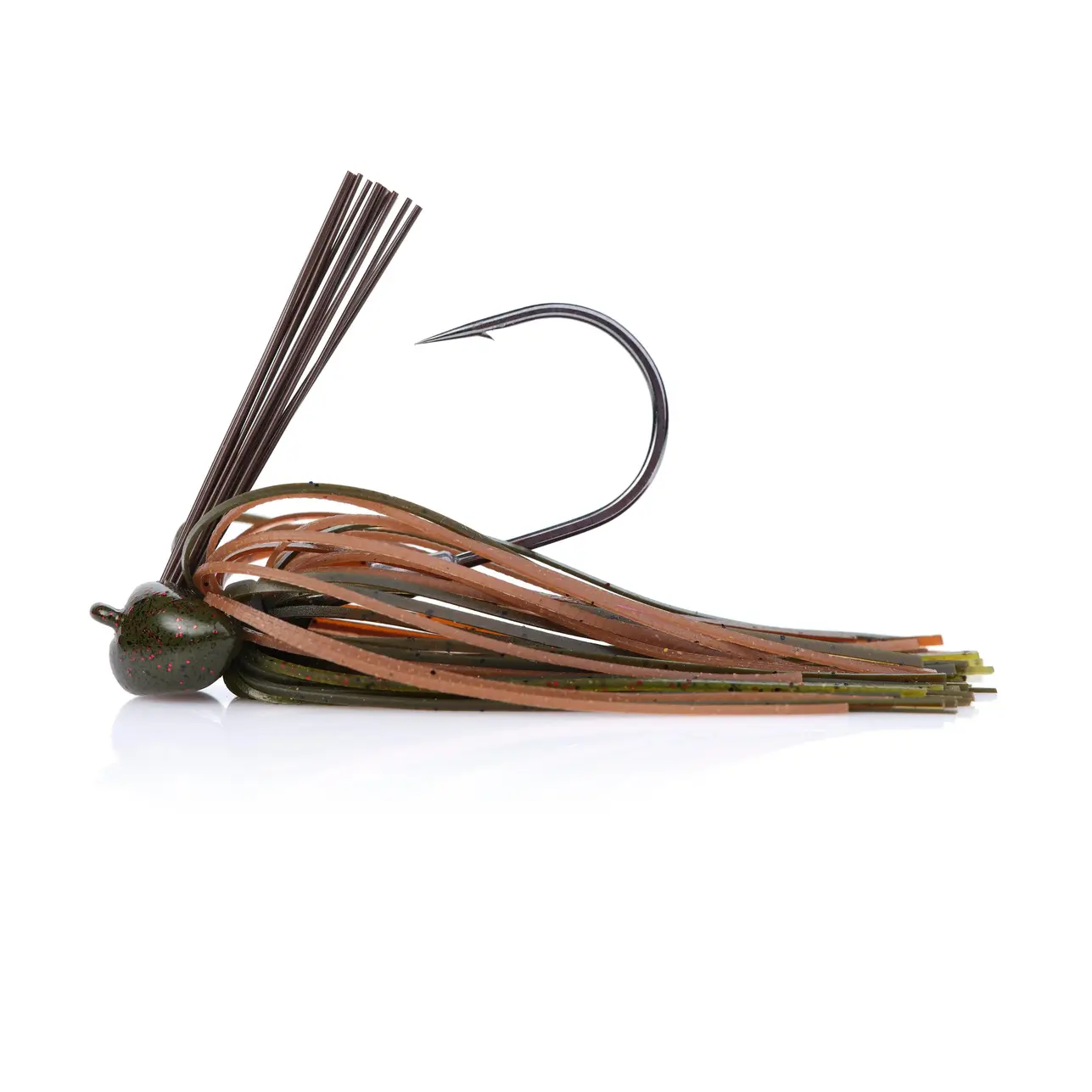 Berkley 3/8oz Football Jig - BR Green Pumpkin