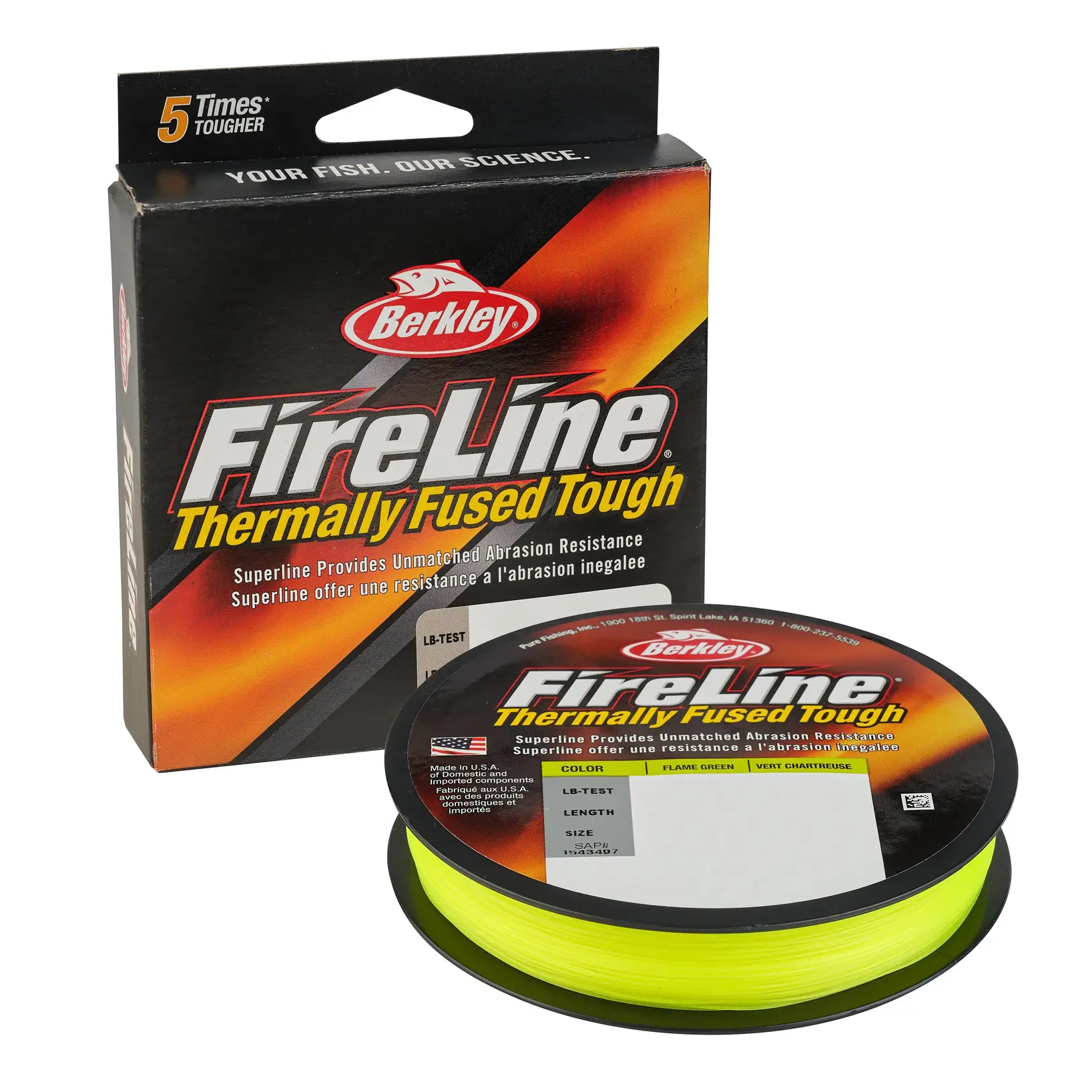 Berkley Fireline Flame Green 6lb 125yd