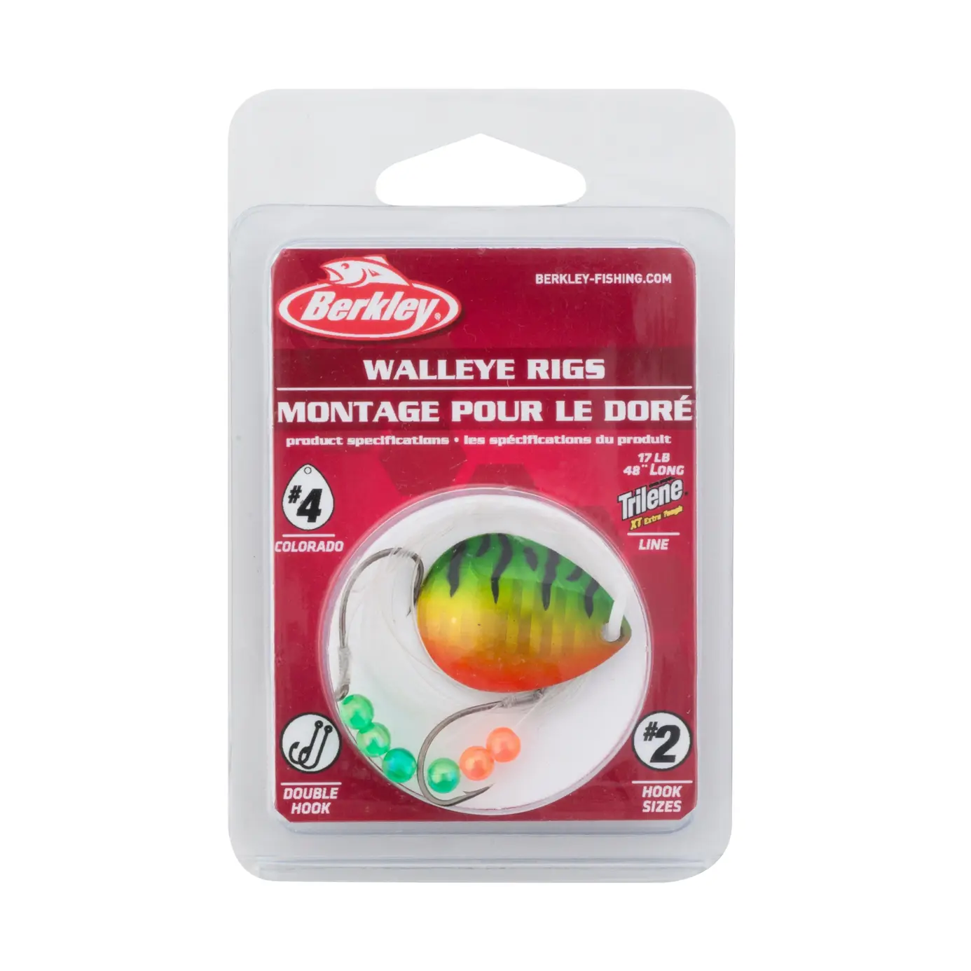 Berkley Walleye Rig Colorado sz4 - FireTiger