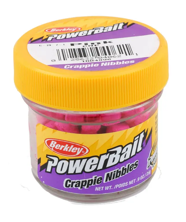 Berkley PowerBait Crappie Nibbles - Pink