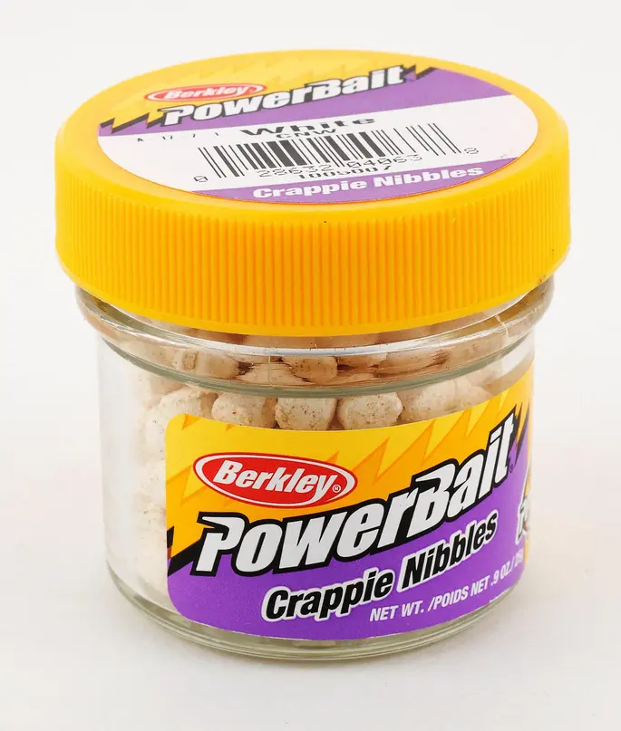 Berkley PowerBait Crappie Nibbles - White