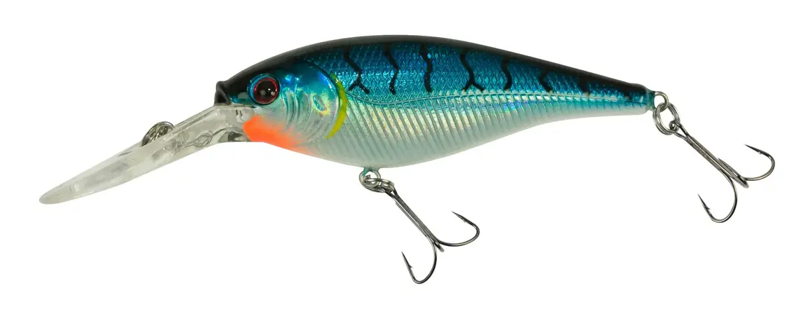 Berkley Flicker Shad 5cm Blue Tiger