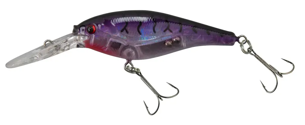 Berkley Flicker Shad 5cm -  Flashy Purple Tiger