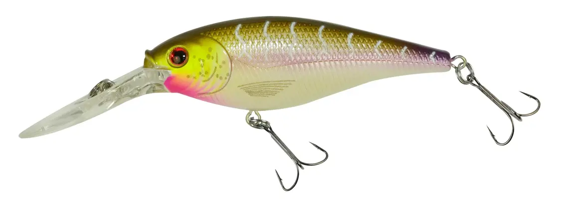 Berkley Flicker Shad 5cm Purple Tiger
