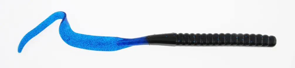 Berkley 10" Power Worm 8/pkg - Black Blue